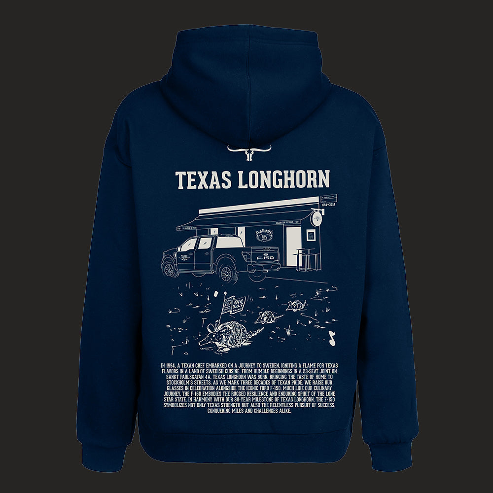 30 YEAR SPECIAL EDITION HOODIE - NAVY BLUE
