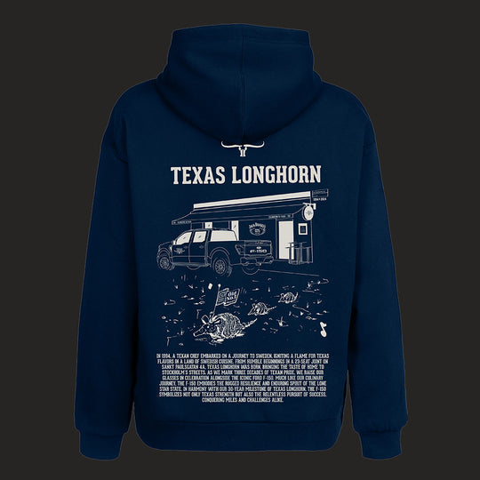 30 YEAR SPECIAL EDITION HOODIE - NAVY BLUE