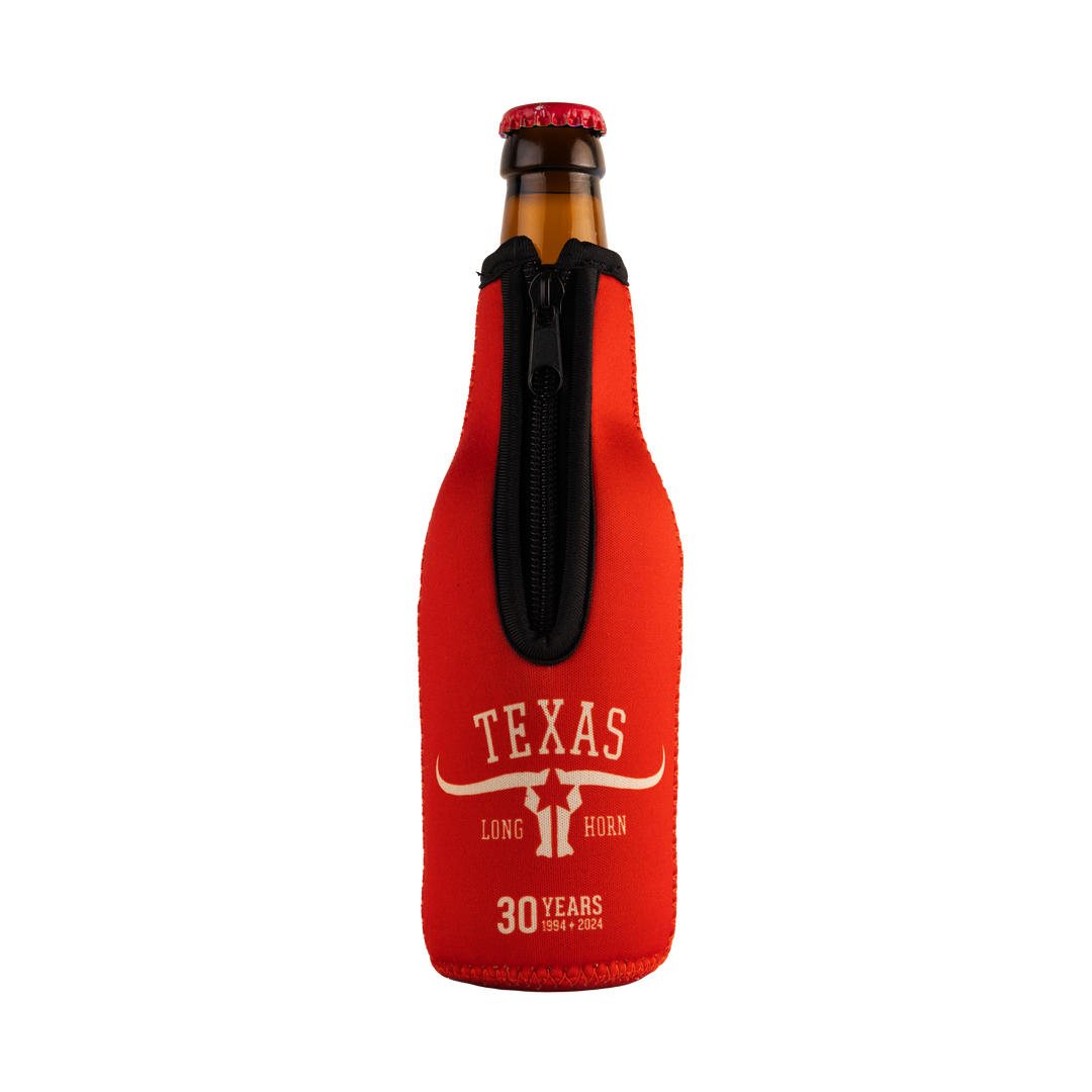 KOOZIE / BOTTLE COOLER - TEXAS x MILLER